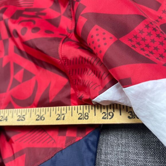 Jordan Legacy Flight FIBA Men's Blue Red Basketball Jacket Sz XXL NWT CJ9082-451 - Picture 3 of 9